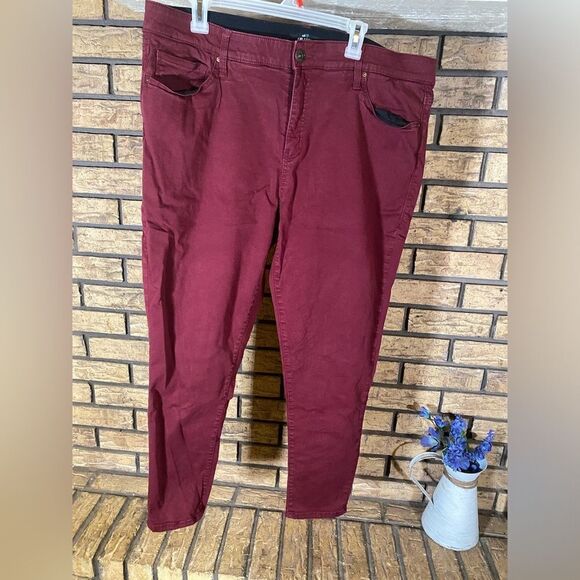 ‎Maroon lularoe pants - Picture 1 of 8